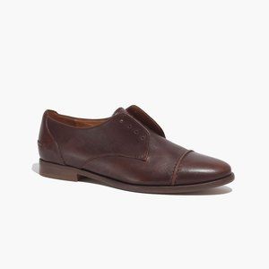 Madewell Serge Laceless Leather Oxfords